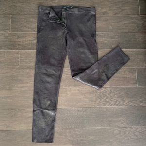 Zara Women’s Faux Leather Leggings